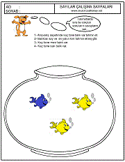 birinci sınıflar için sayı çizgi çalışmaları